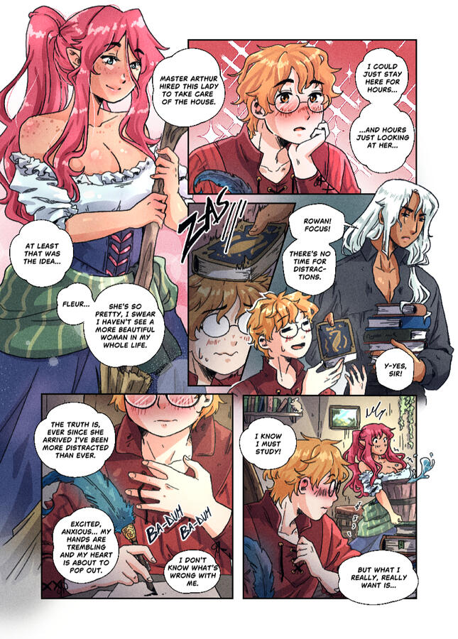 Comic Page Colored